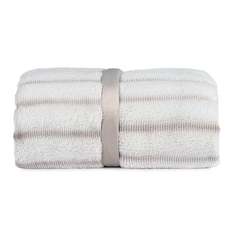 Cobertor Casal Ocean Altenburg Blend Cinza Nuvem