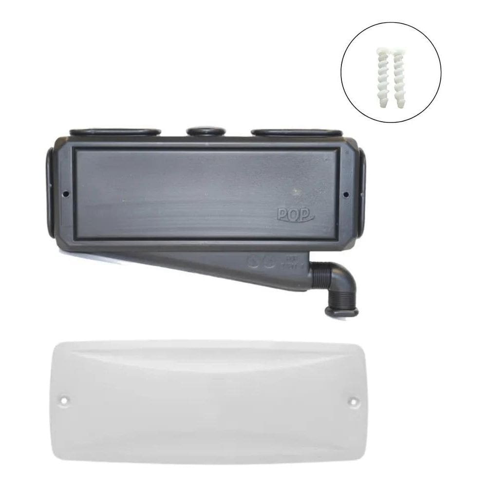 Caixa De Passagem Para Ar Condicionado Split + Tampa