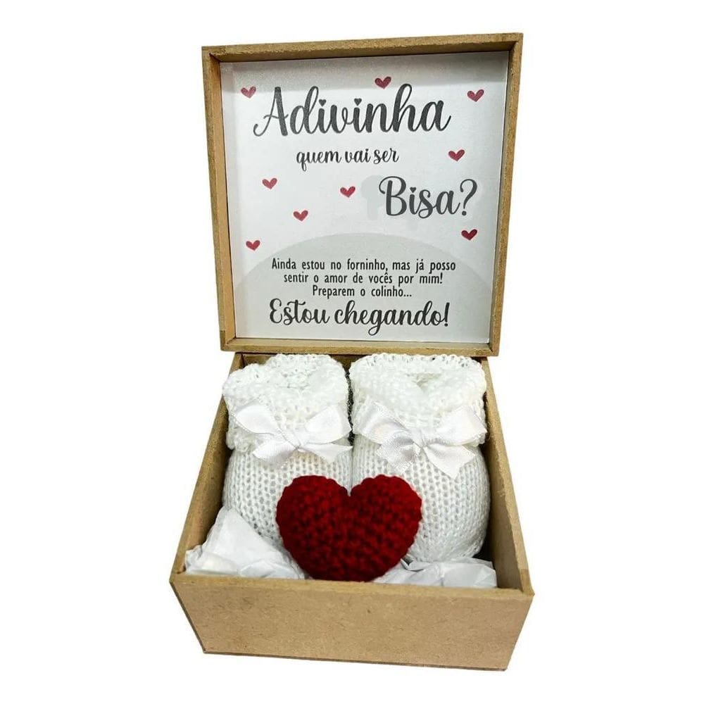 Caixa Revelação Gravidez , Anuncio Para Papai E Familia Bis