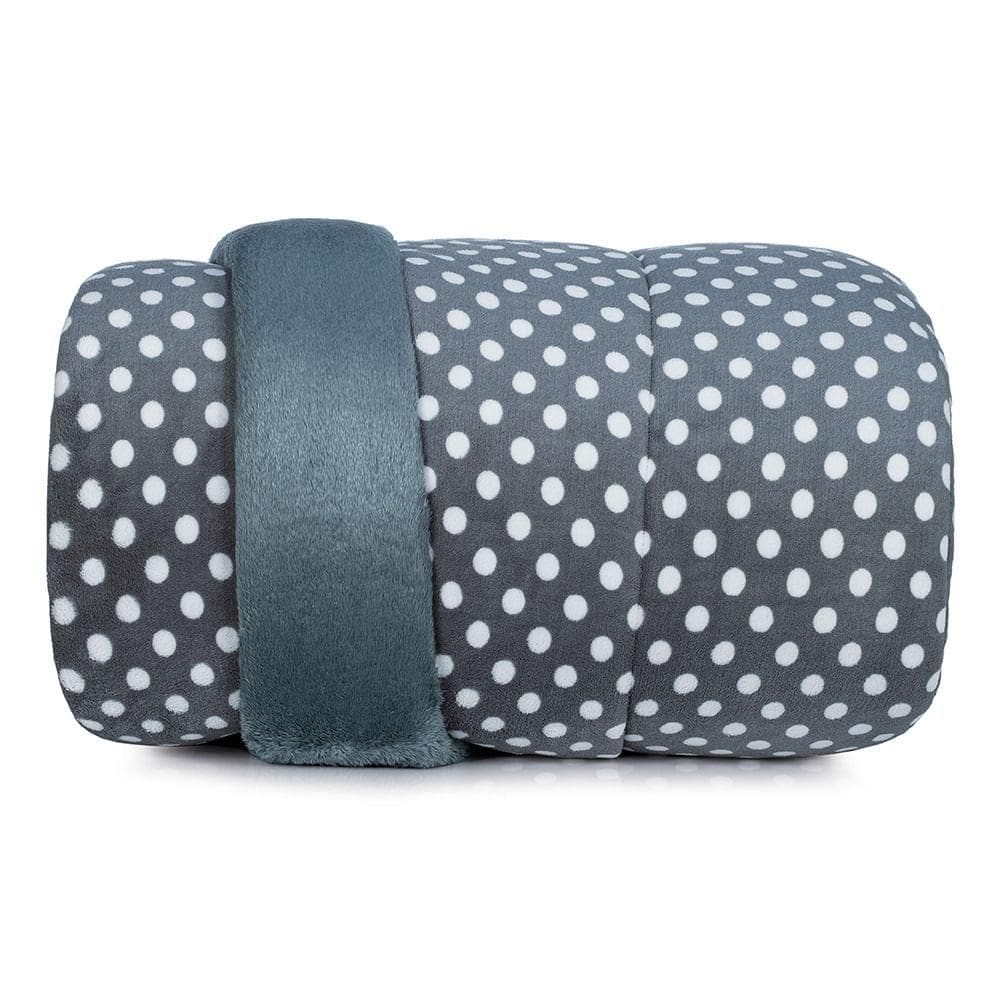 Edredom Casal Altenburg Blend Comfort Duo Maxi Poá Blue