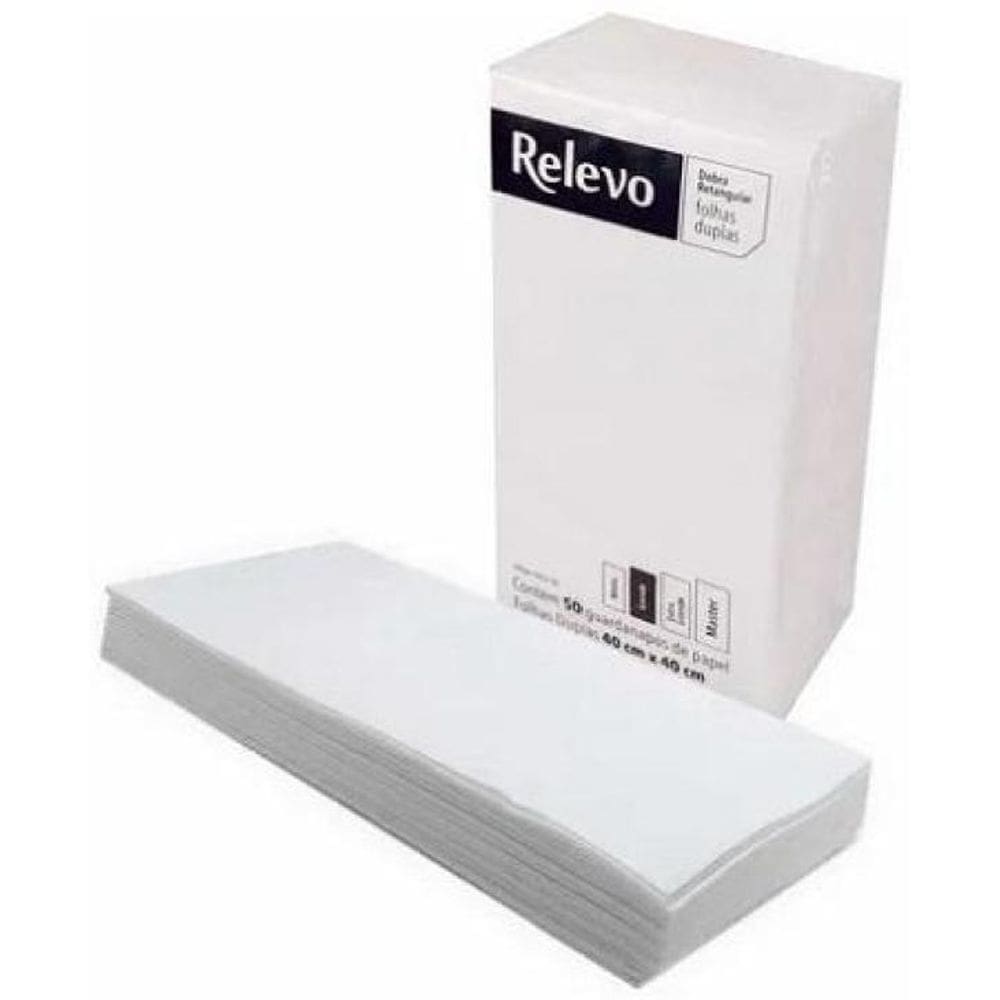 Kit 150 Guardanapos De Papel Grande Folha Dupla Luxo 40X40Cm