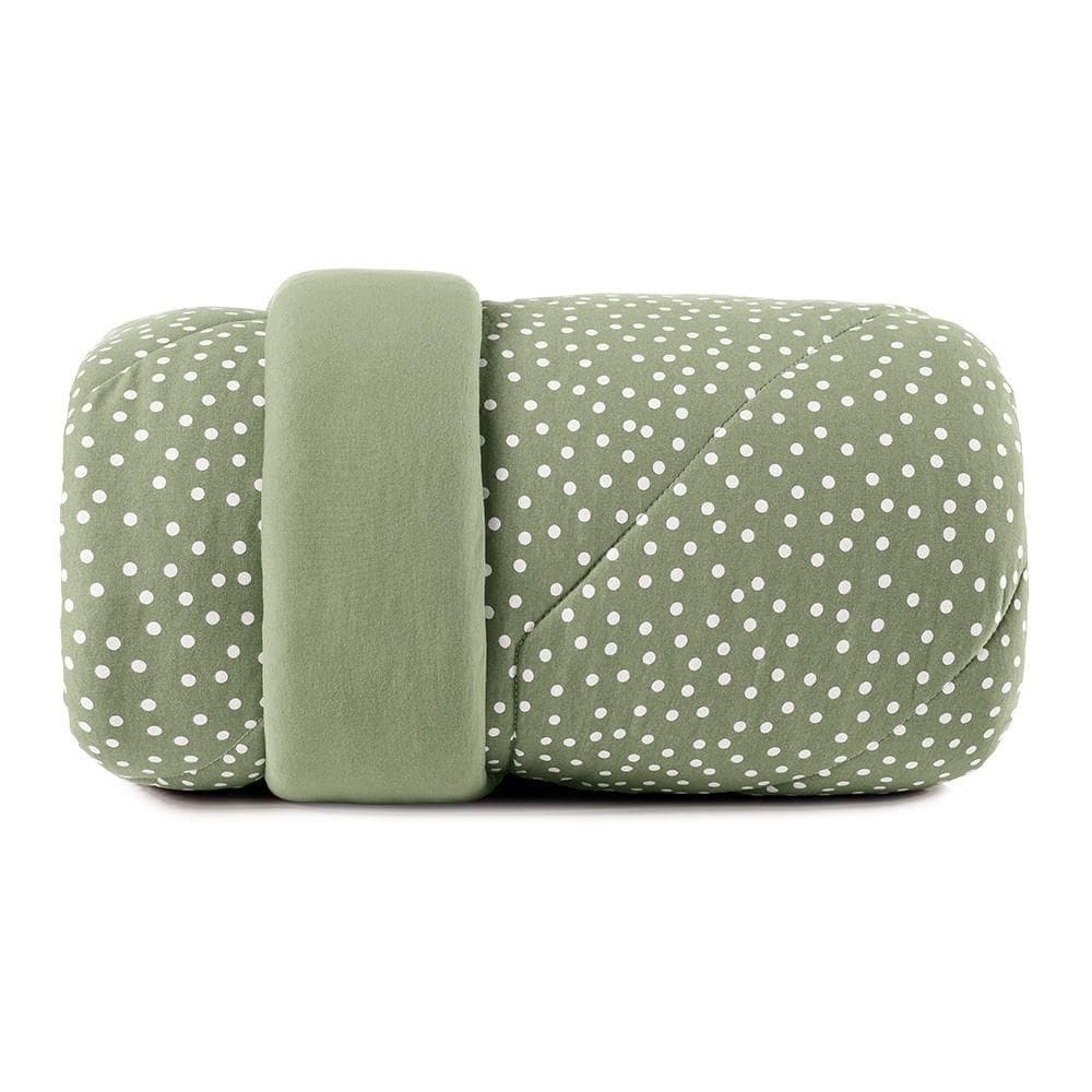 Edredom Solteiro Altenburg Malha Fio Penteado Bits Verde