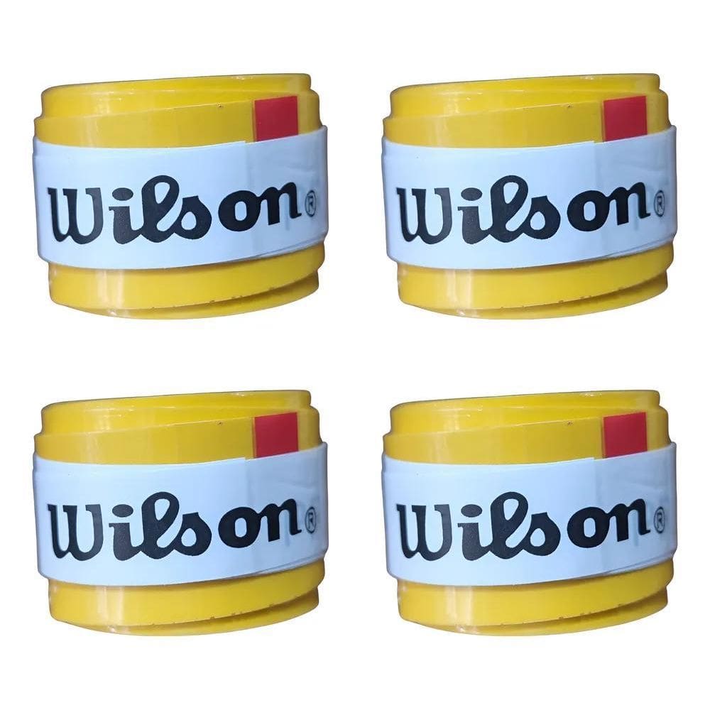 Over Grip Perfurado Para Raquete Beach Tennis E Tênis Amarel