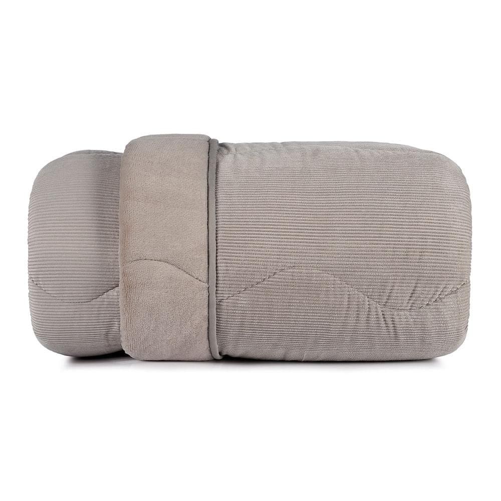 Edredom Solteiro Altenburg Blend Sense Boss Cinza