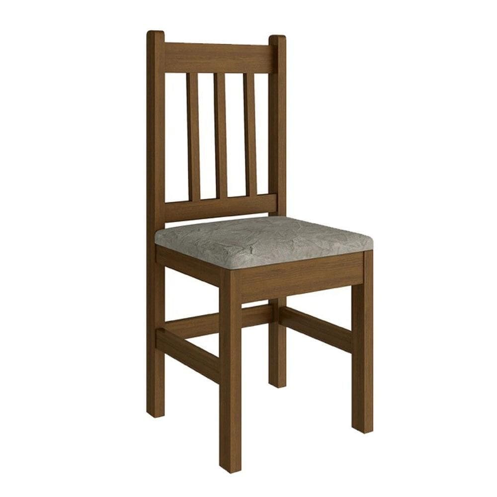 Cadeira de Jantar Estofada Zamarchi, Canela