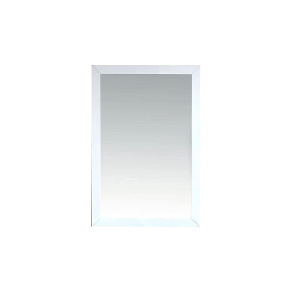 Espejo Laviva Completo con Marco Blanco de 61 cm