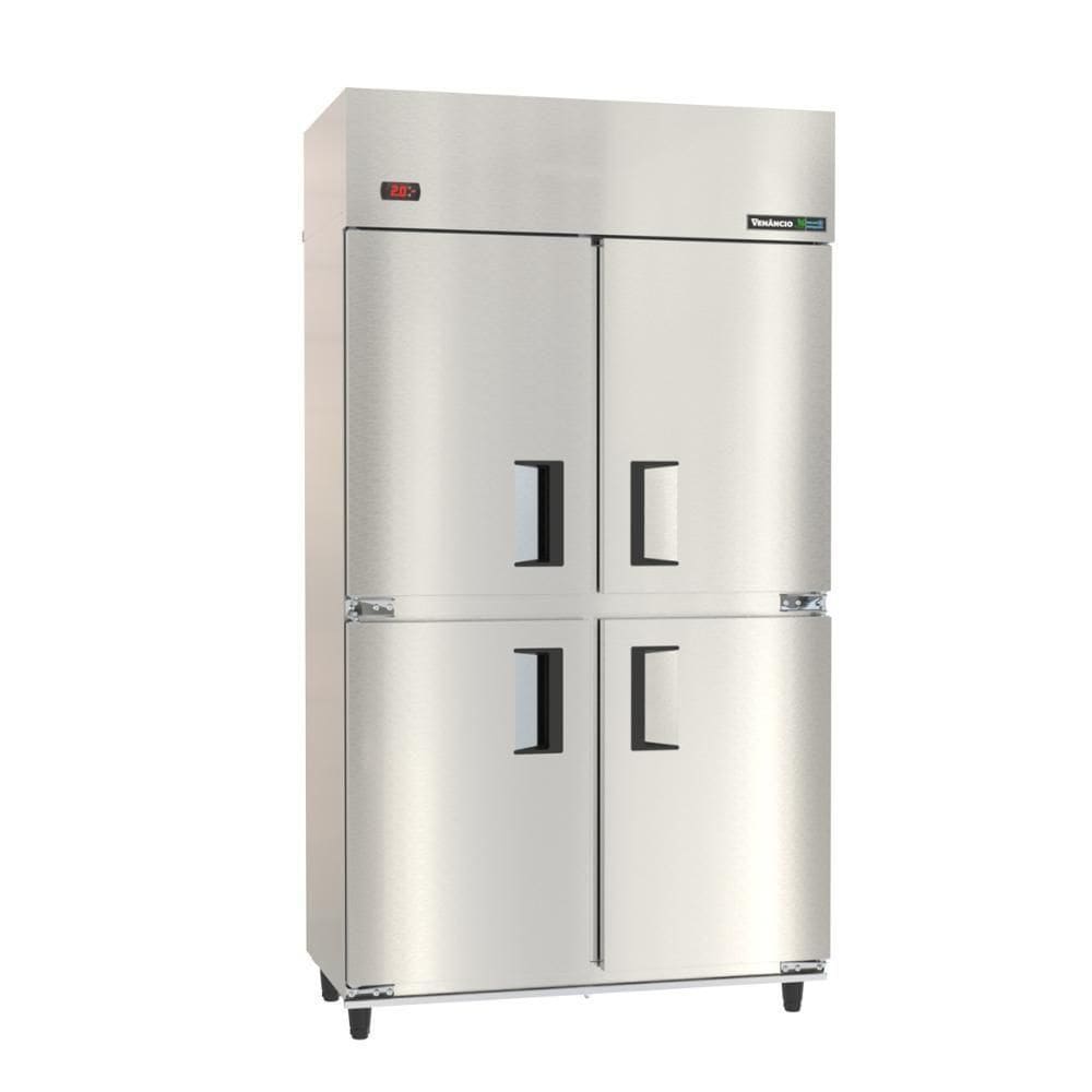 Refrigerador Vertical 4 Portas Inox Ext Comercial Eco Degelo Mcecv4p - Venâncio 58320 220V