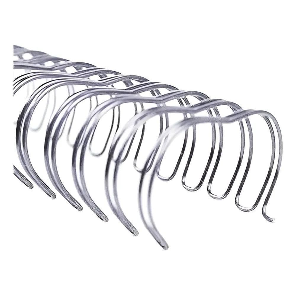 Wire-O Para Encadernação 2X1 120Fls 5/8 50Un - Várias Silve