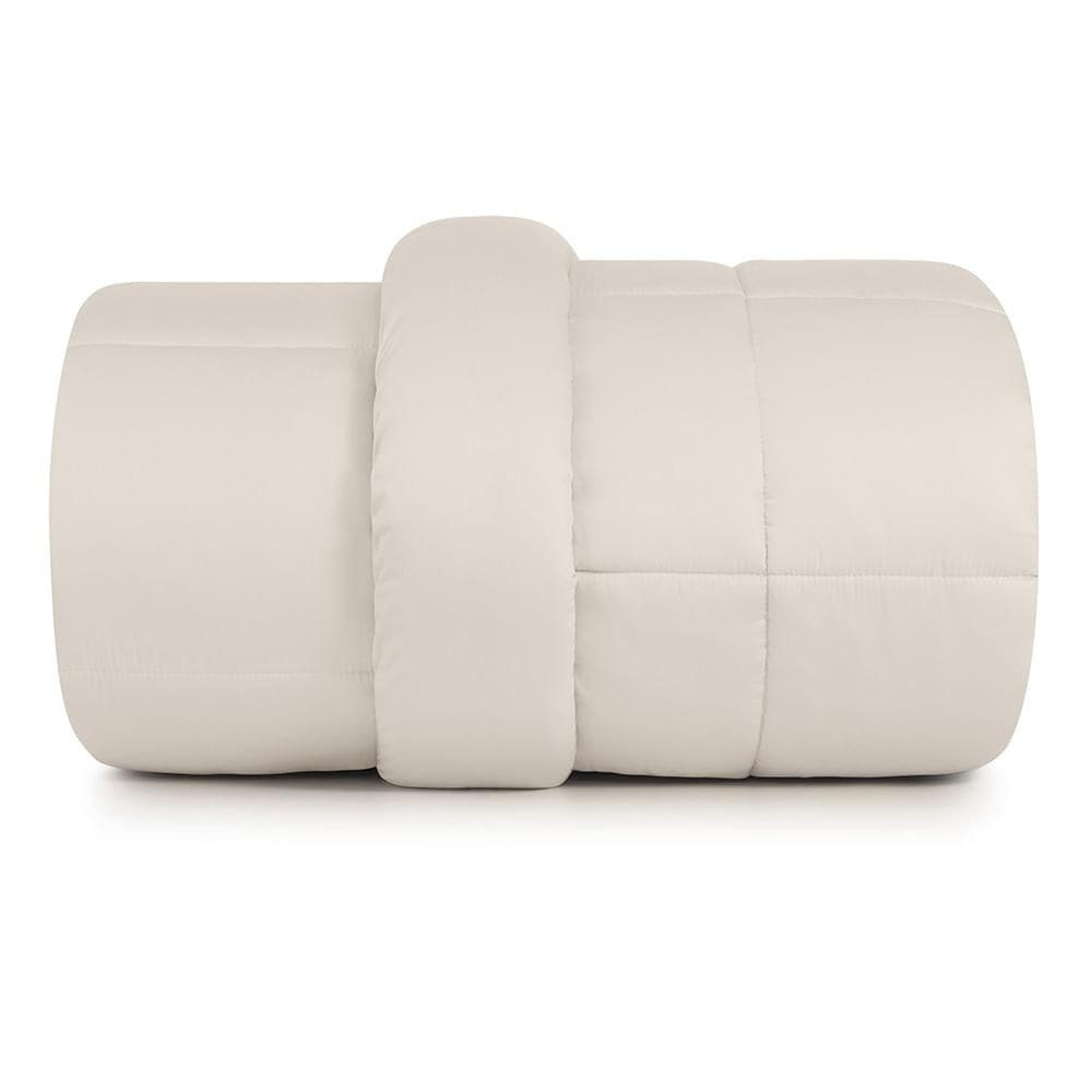 Edredom Casal Altenburg Algodão Lux 200 Fios Plumi Bege Delavé