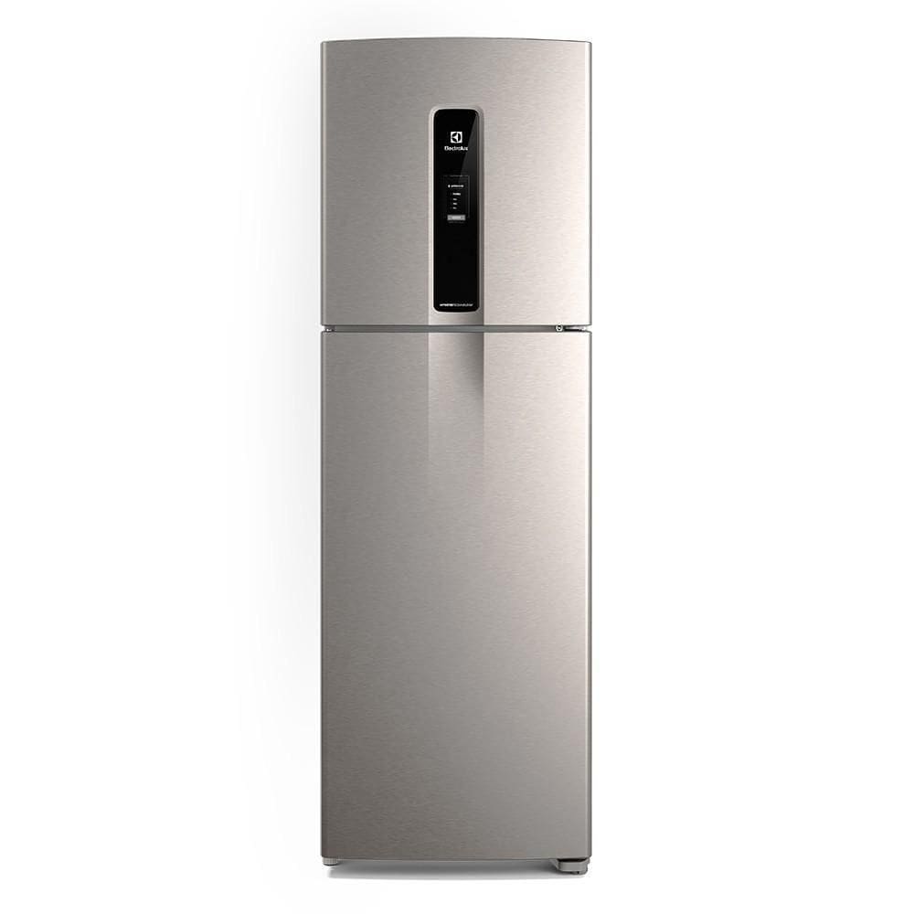 Geladeira Electrolux Frost Free Duplex 410L IF46S Inox Look 110V