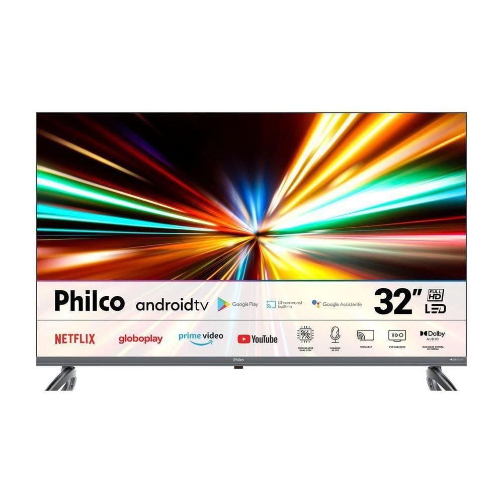 Smart 32” Philco Led HDR10 P32SAA Bivolt