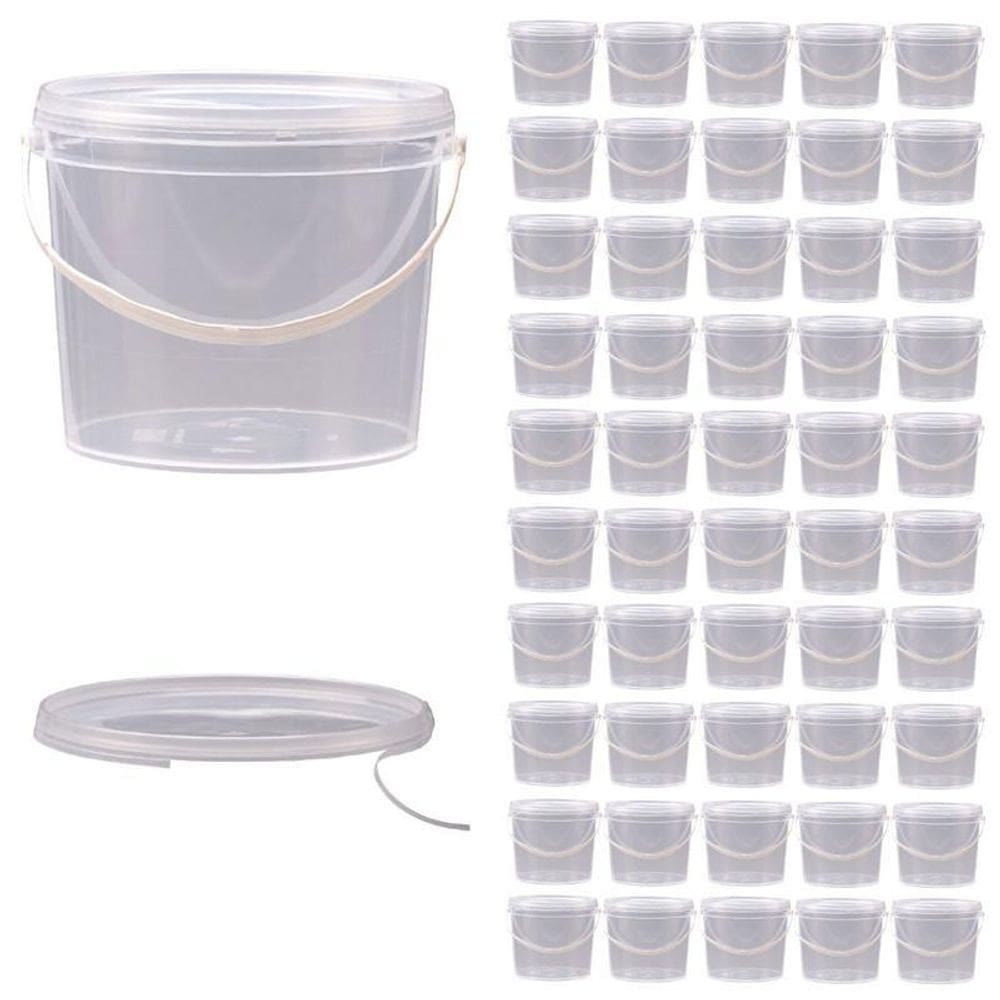 Balde 1.8L Resistente 50 Pçs