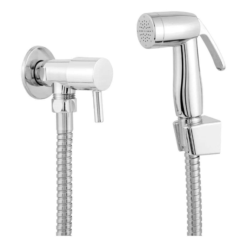 3X Ducha Higiênica Premium Com Registro Banheiro Luxo Cromad