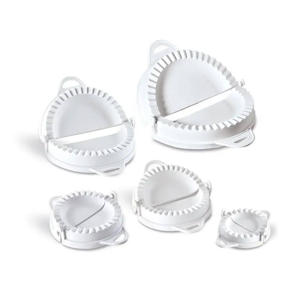 10X Kit Forma Pastel 5 Tamanhos Moldador Molde Forma Pastel