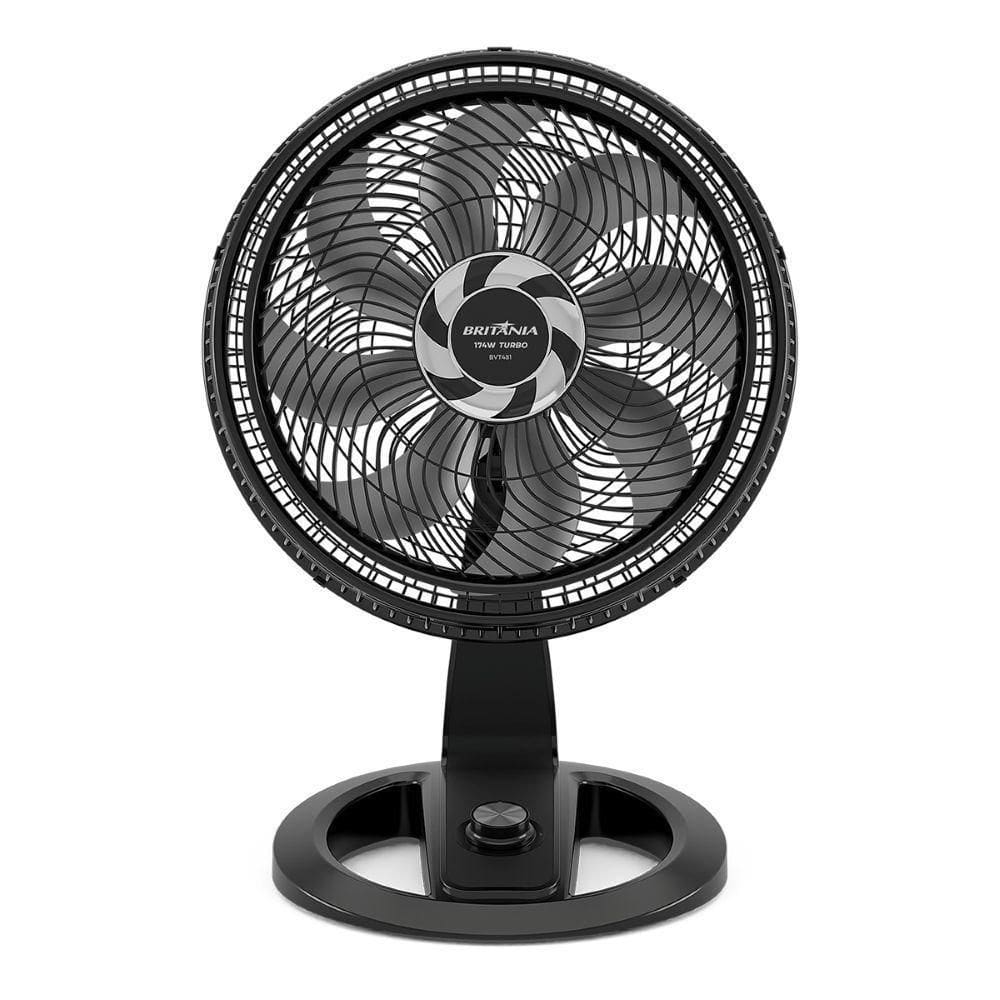 Ventilador Britânia Mesa Maxx Force 8 pás 174W Preto 127V