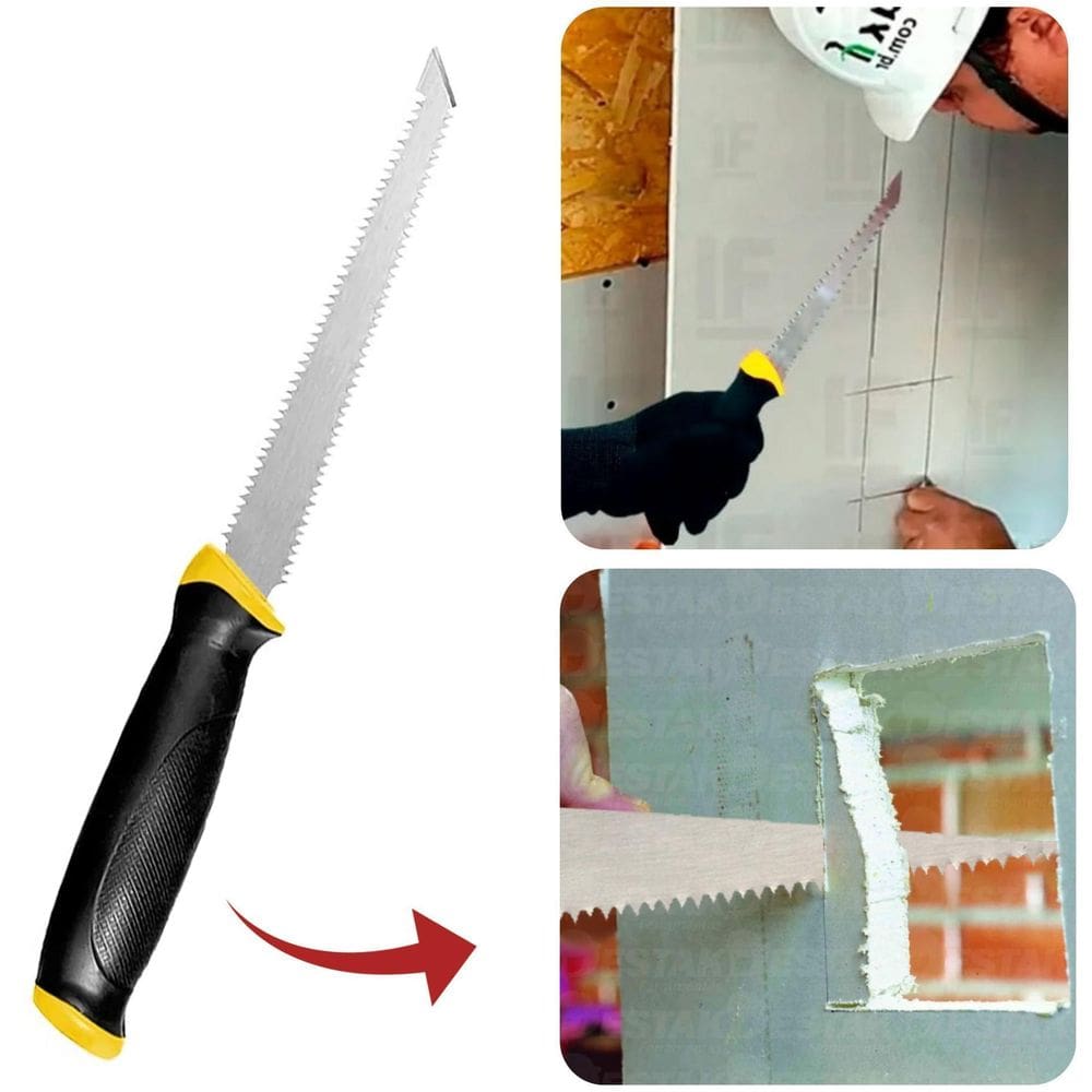 Serrote Drywall Gesso Lâmina Dupla 6 Polegadas