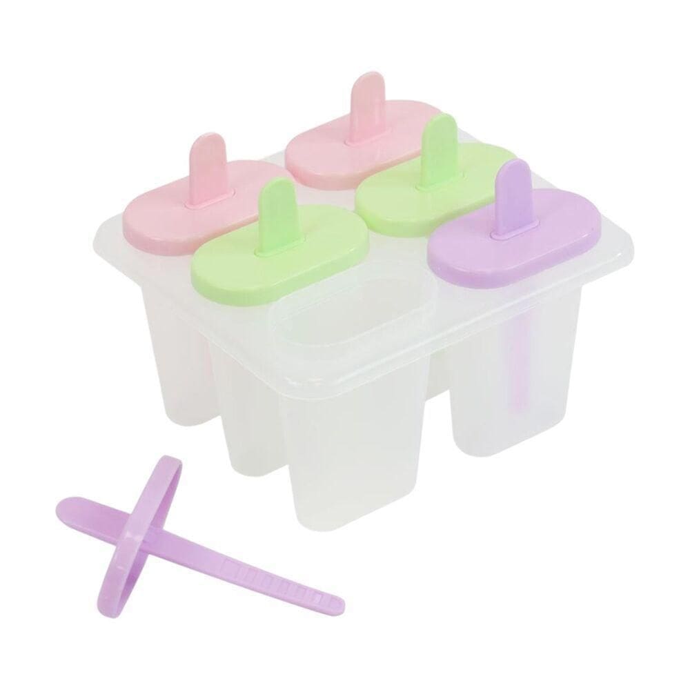 Forma Prática Para Picolés - 6 Compartimentos Para Delícias Geladas Caseiras