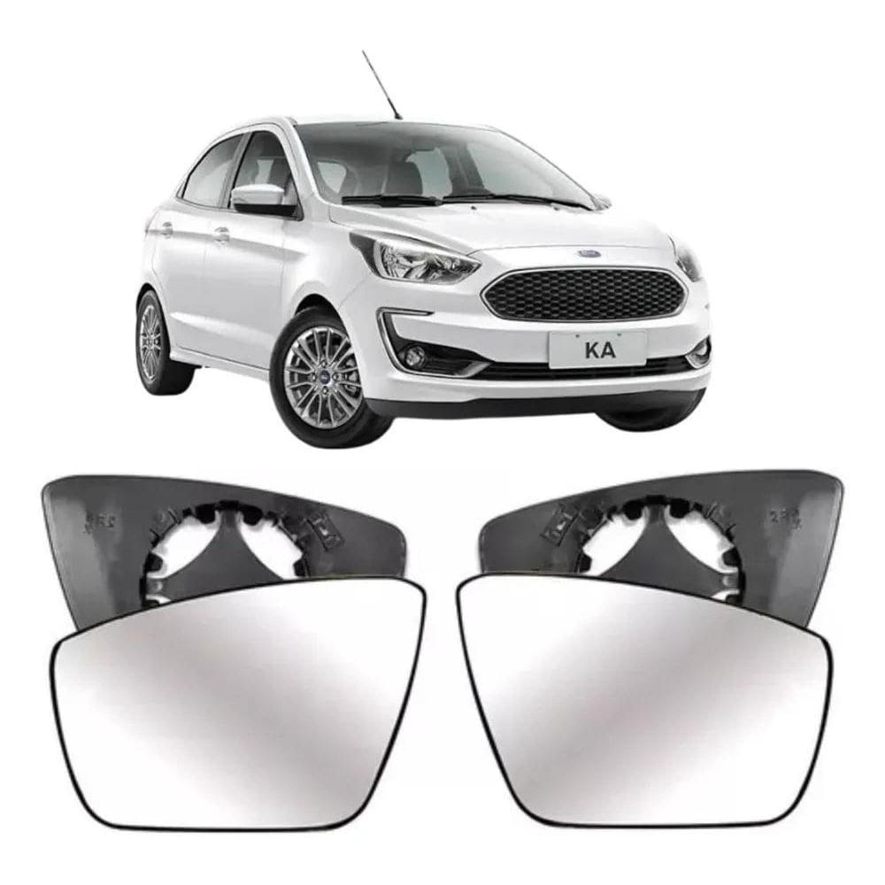Vidro Lente Retrovisor Espelho Ford Ka 2015 Esquerdo Motoris