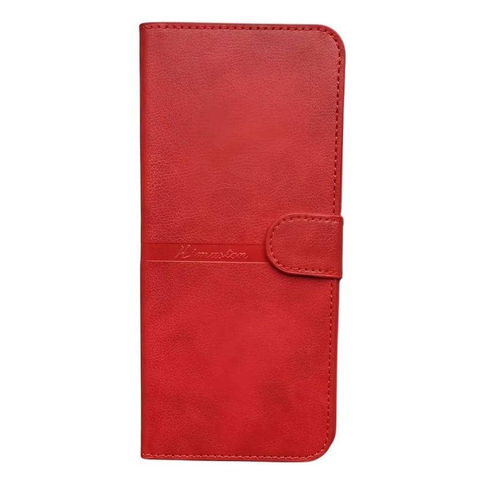 Capa Carteira Flipcover Compatível Para Samsung Galax Vermel