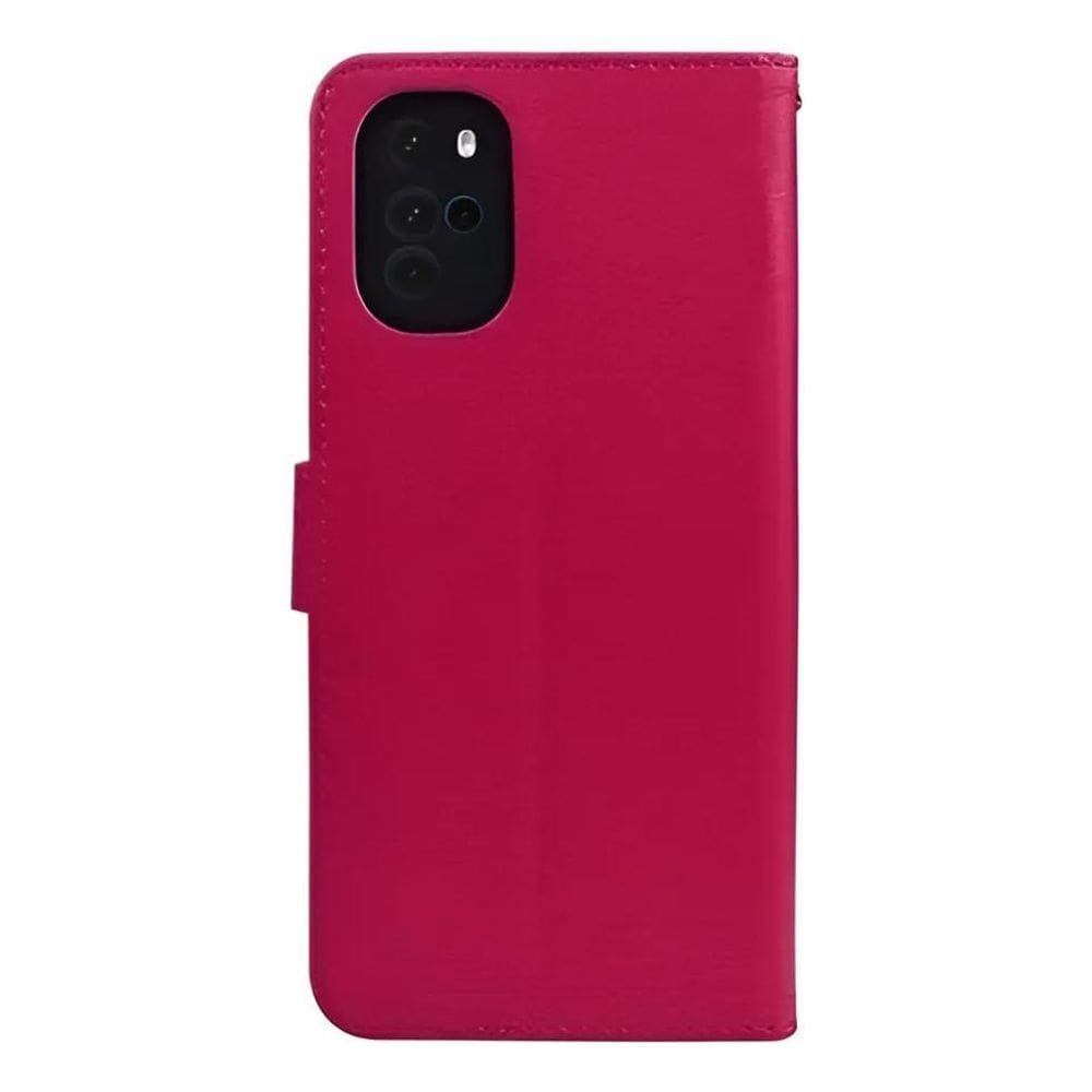 Capa Capinha Carteira Flip Para Motorola Moto Rosa