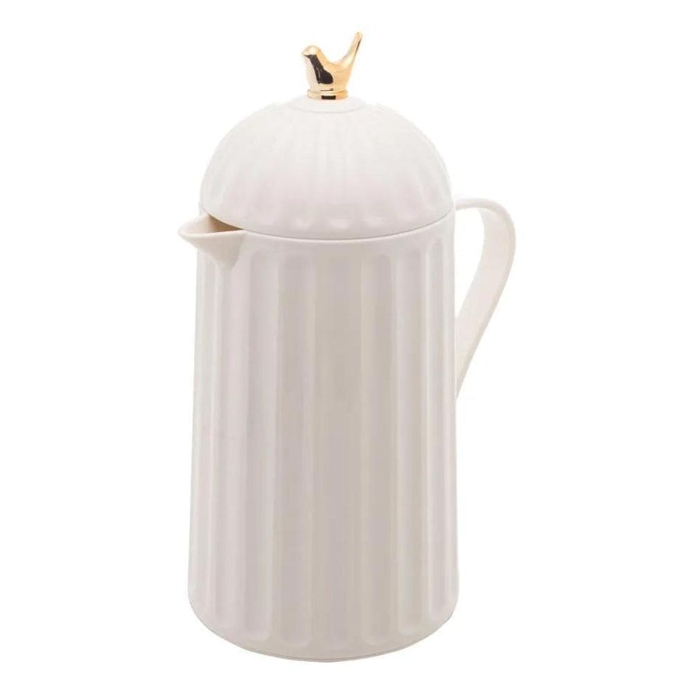 Garrafa Térmica Wolff Bird De Plástico Branca 600Ml