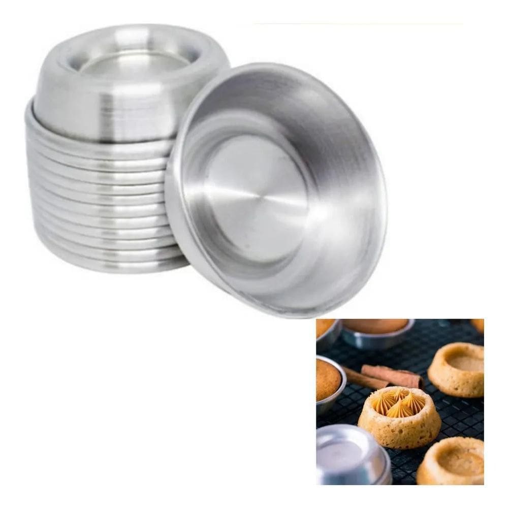 2X Kit Forminha Mini Ballerine  Piscininha  8,5X6,5X3 Com 12