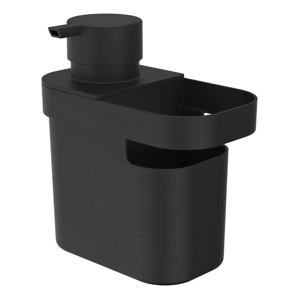 Dispenser Detergente E Organizador Trium 650Ml Preto - Ou