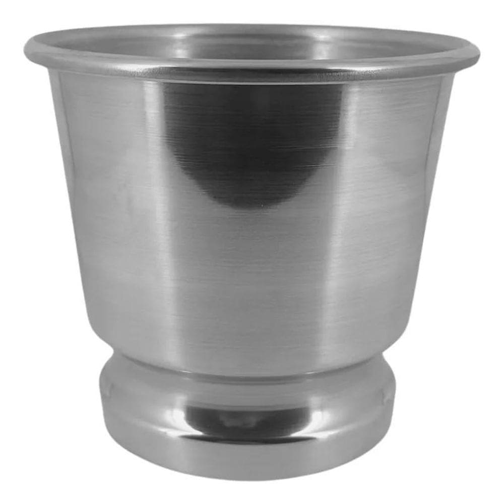 Balde Para Concha Colher Sorvete Alumínio 13X13X10 Cm Caparr