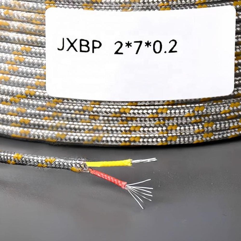 Cabo De Compensação Para Termopar Tipo J Modelo J 2X7X0.2 M