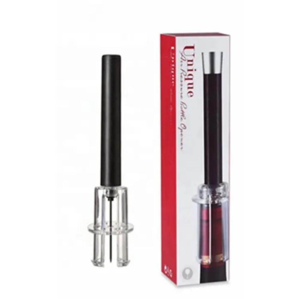 Saca Rolha Abridor Vinho Bomba De Pressão De Ar Pneumático Air Pump Garrafa Sommelier Profissional Luxo Premium