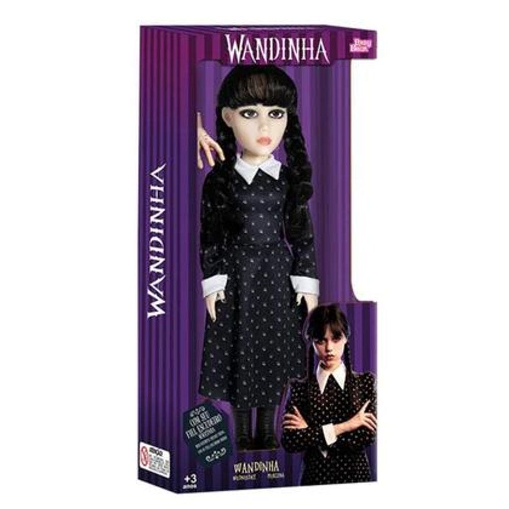 Boneca Wandinha 45cm 1845 - Baby Brink