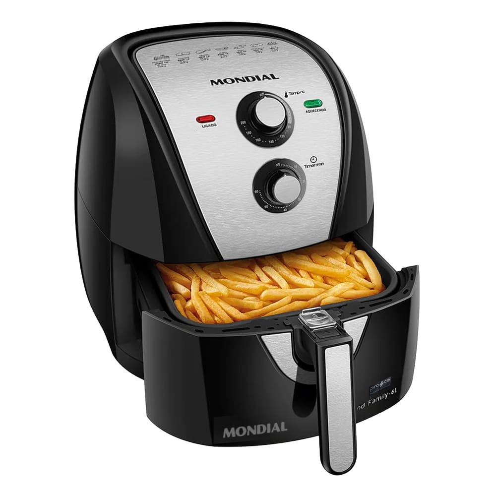 Fritadeira Sem Óleo Mondial AFN-60-BI Air Fryer 6L