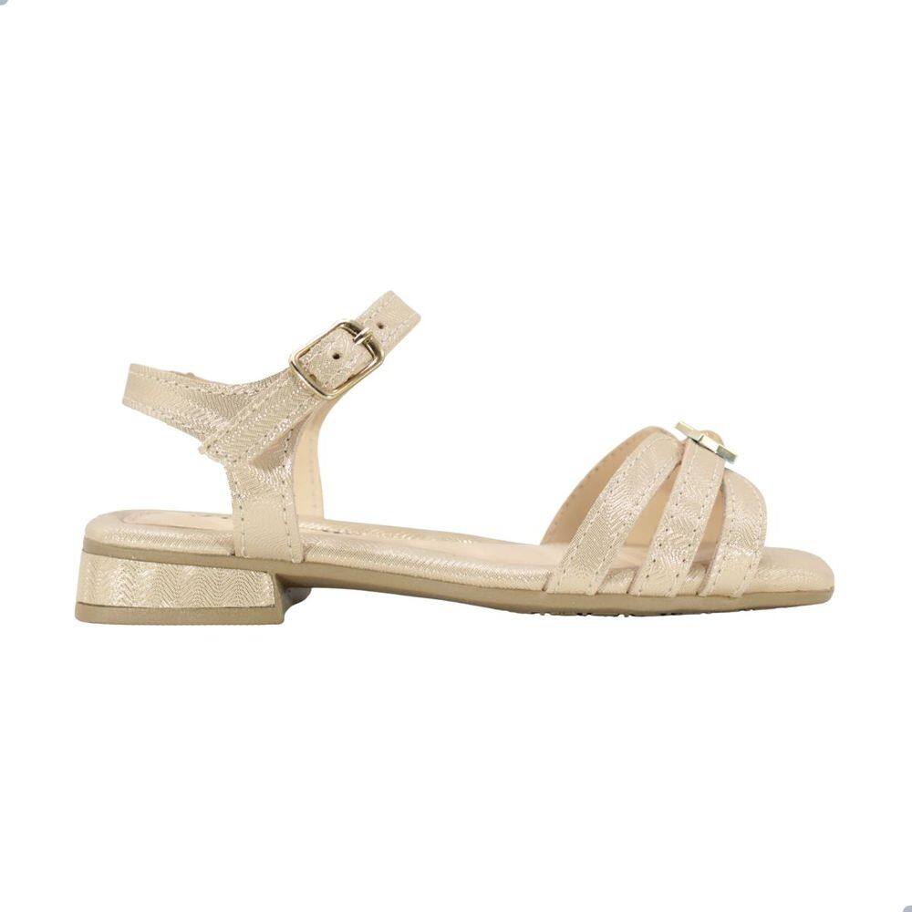 Sandália Infantil Rasteira Pink Cats Salto Baixo Rose