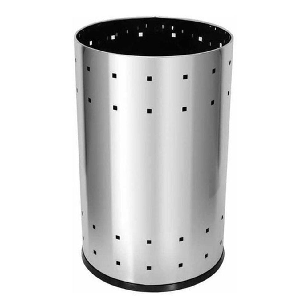 Lixeira Telada Em Aço Inox. Capacidade: 36L  Saco: 60 L