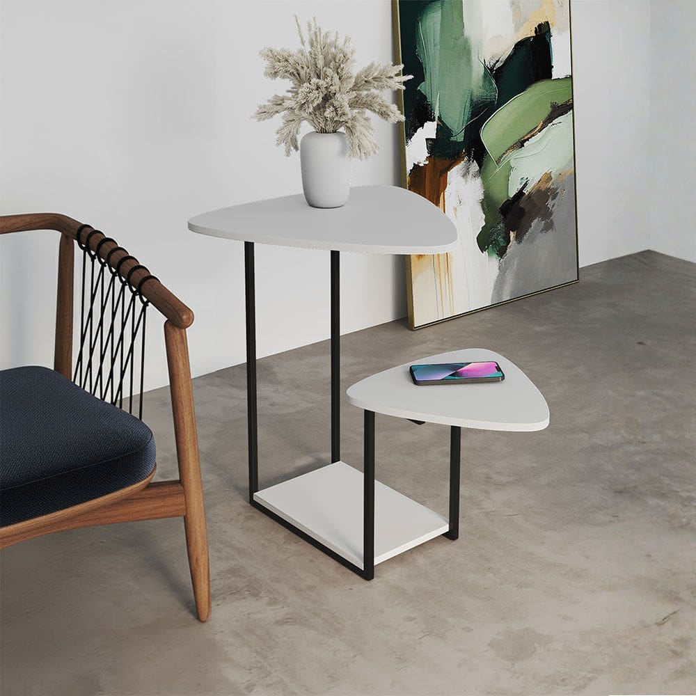 Mesal Lateral Cibele Tampo Esfiha Ferro Preto Tampo Branco