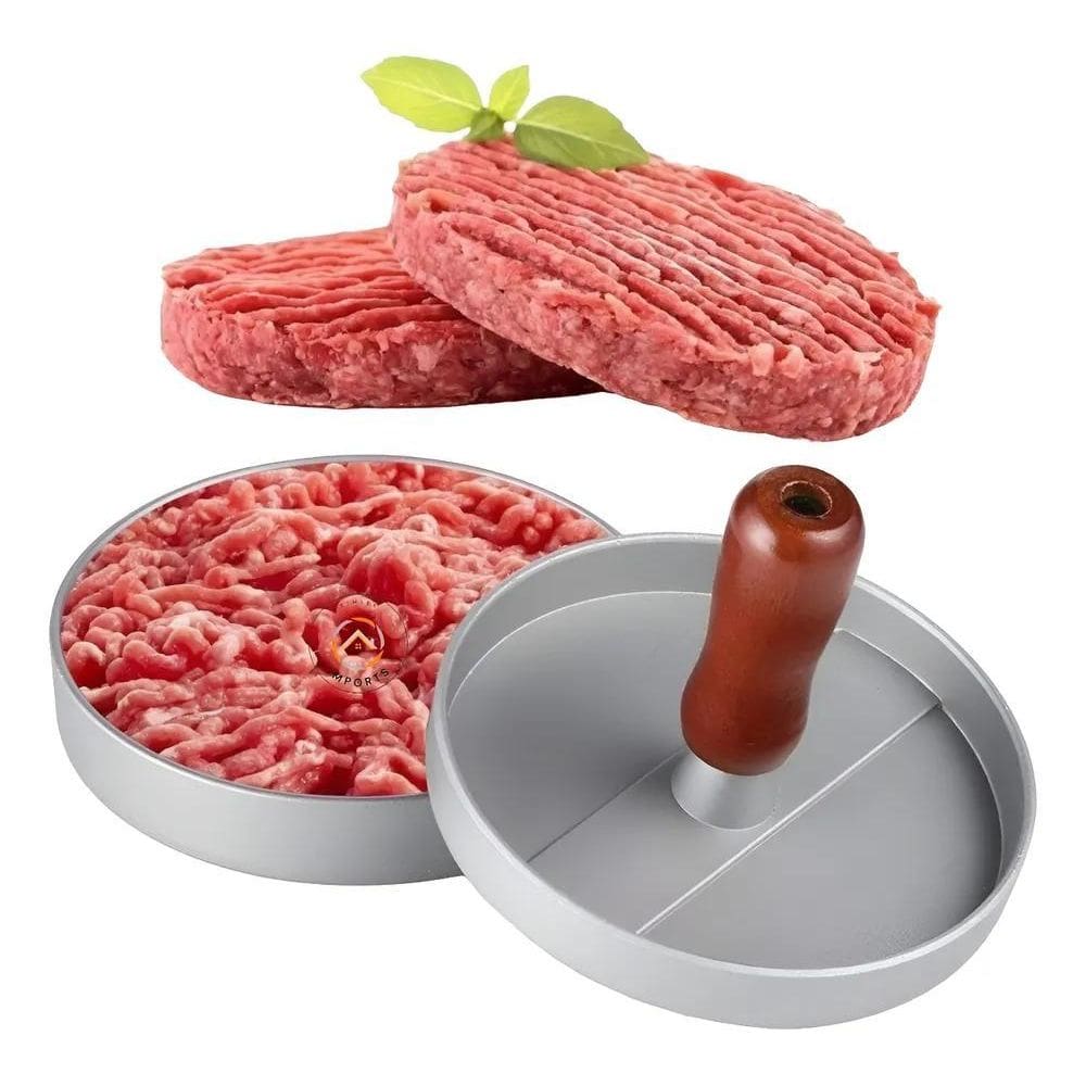 2X Molde Forma Para Fazer Hambúrguer Caseiro Artesanal 12 Cm