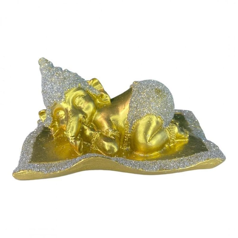Ganesha Baby Prosperidade Em Resina-Escolha A Cor