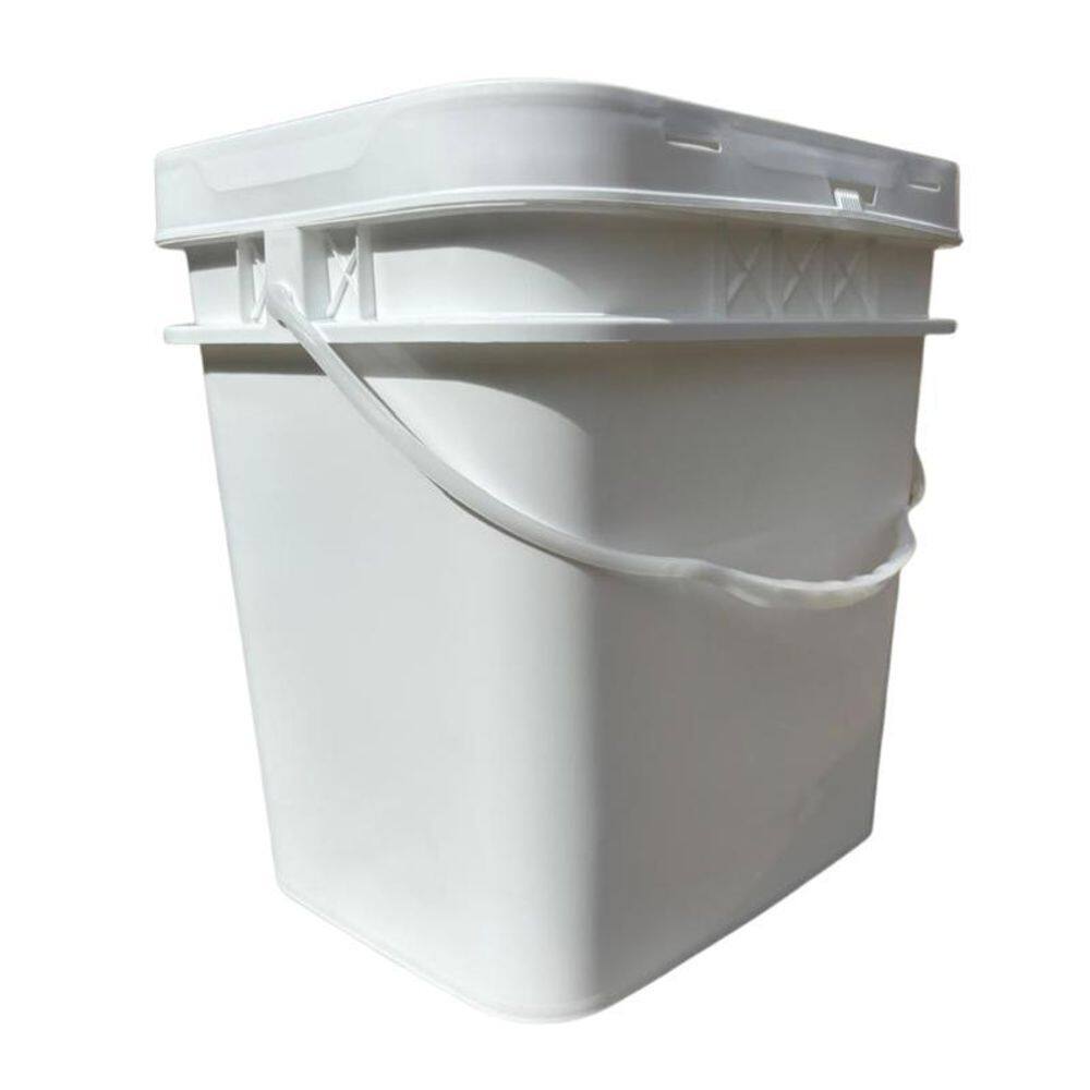 Balde Retangular 16L Para Cotonete