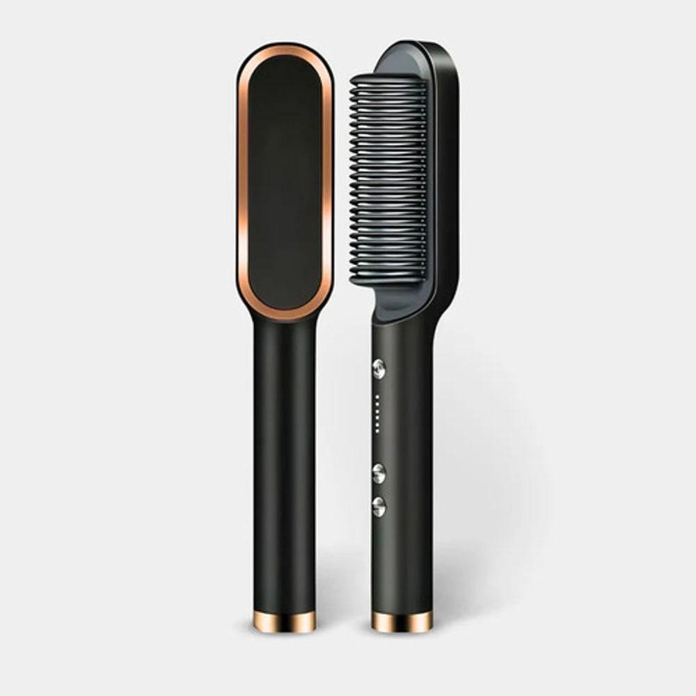 Escova Pente Alisadora Profissional