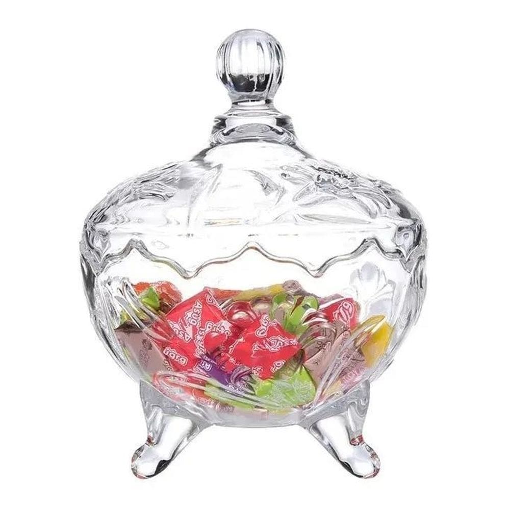 3X E-Nvk Pote Para Doces Balas Decorativa Recipiente Bombom