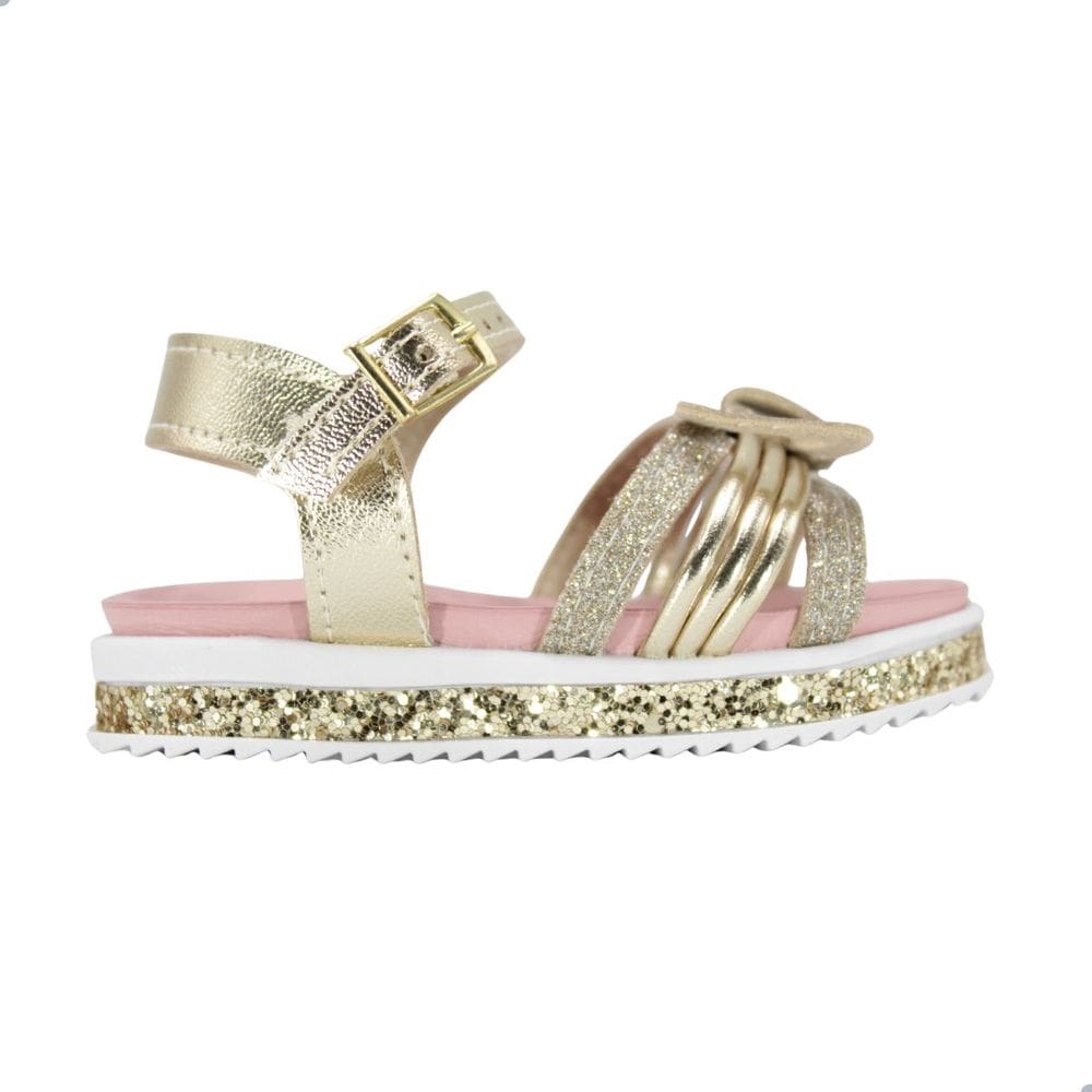 Sandália bb Molekinha Dourado