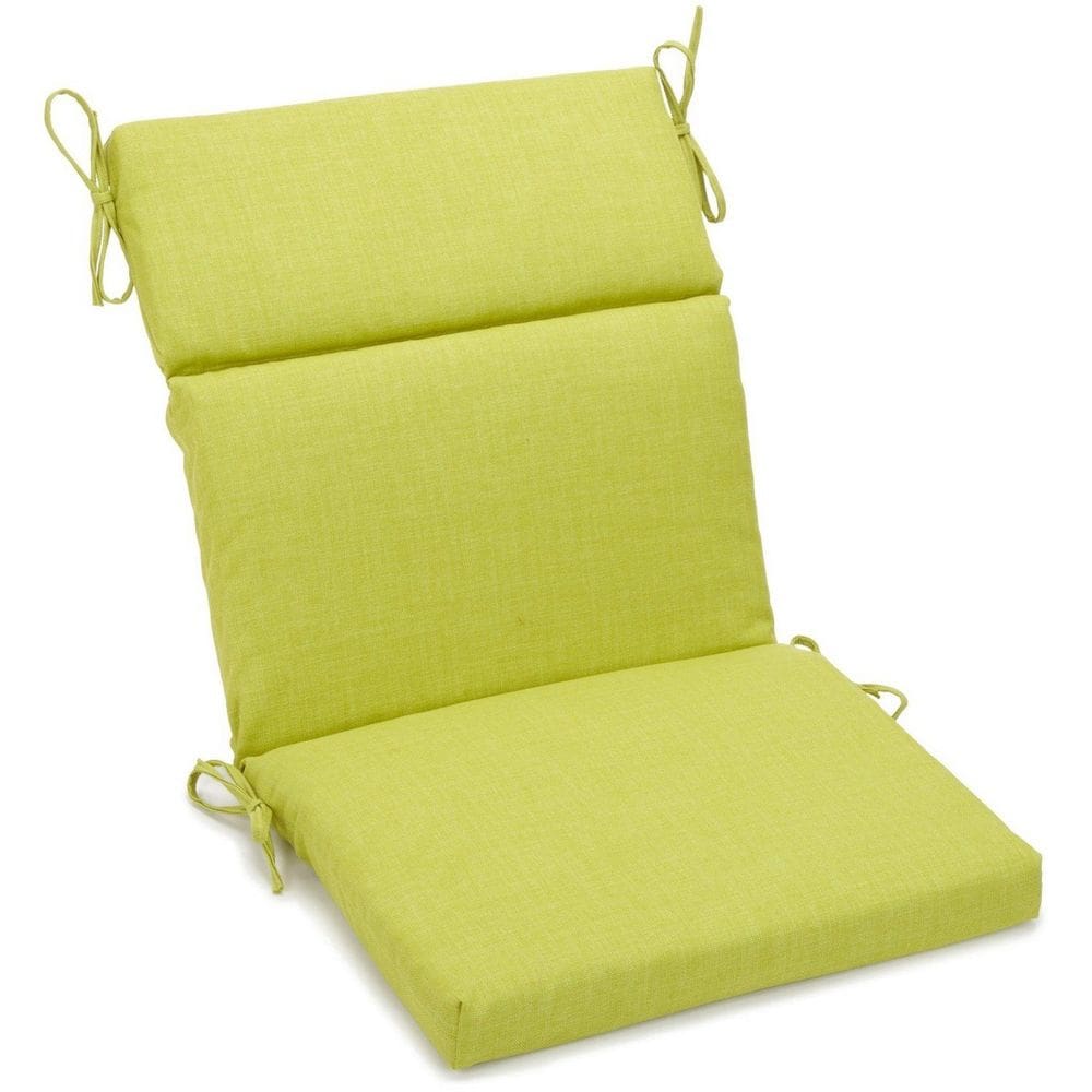 Almofada de cadeira Blazing Needles 51x107x8cm Lime Outdoor
