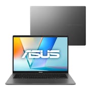 Notebook ASUS Vivobook S14 S3407CA Intel Core Ultra 5 225H 16GB Ram 512GB SSD Windows 11 Tela 14” LED FHD Silver - LY113W