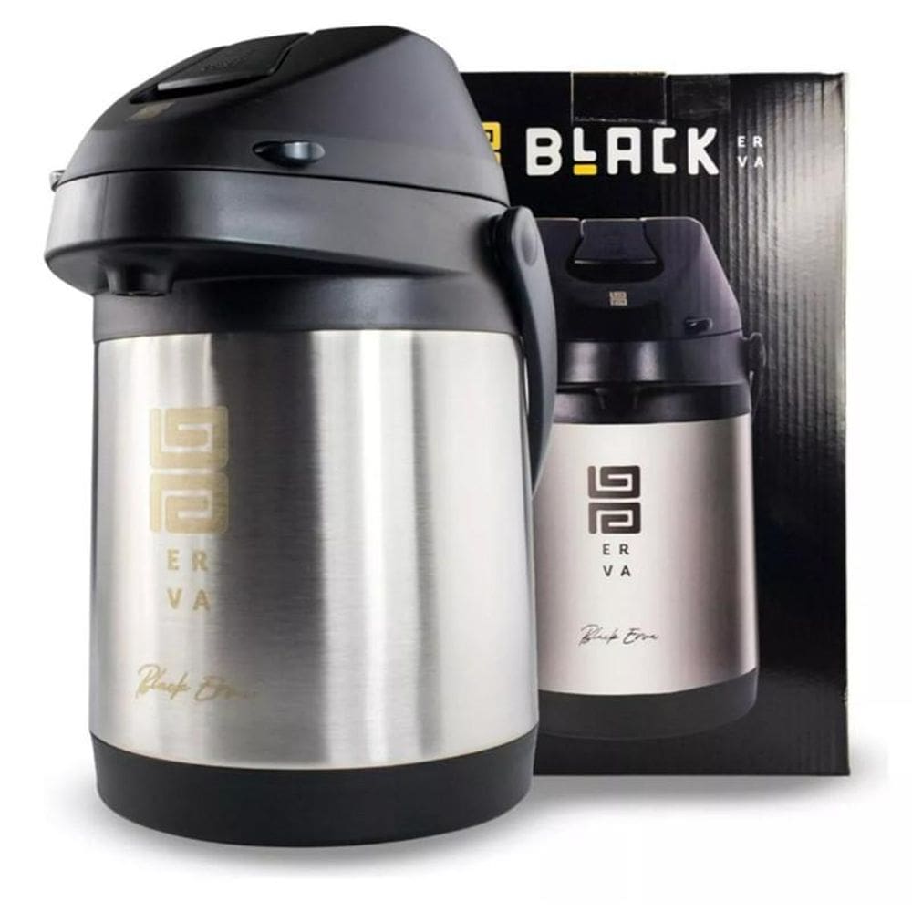 Garrafa Prata 2,5L Para Café