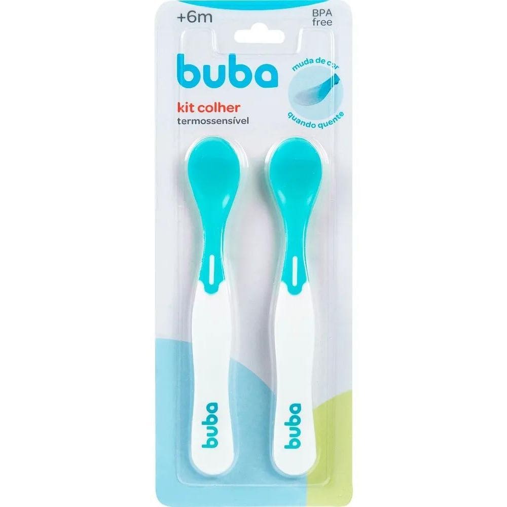 3X Kit Colheres Termossensíveis Colher Bebe Papinha Quente B