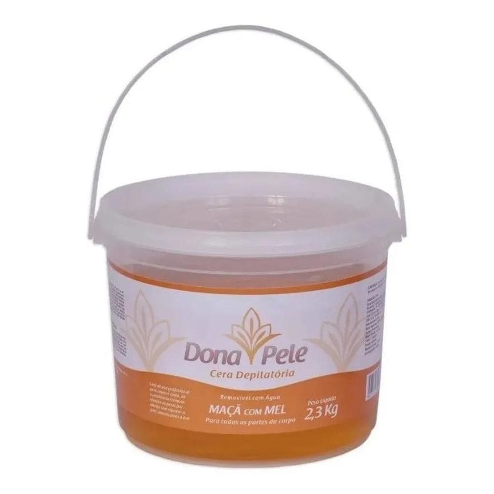 Dona Pele Cera Depilatória Maça 2,3Kg