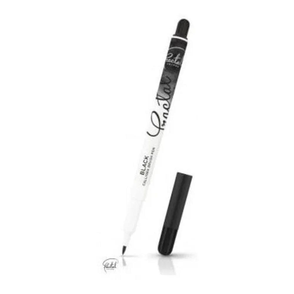 2X Caneta Comestivel Ponta Fina Preta