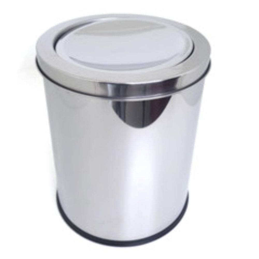Lixeira Inox Basculante 5 Litros - Ad.