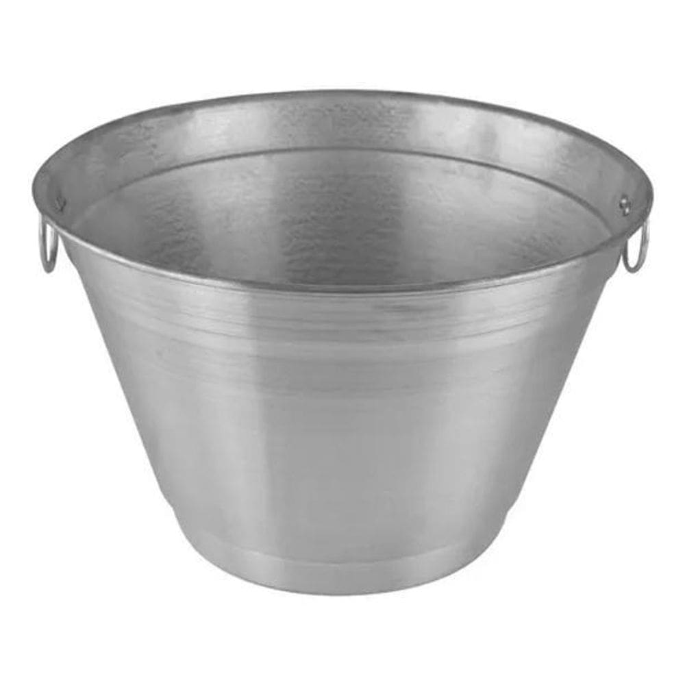 2X Balde De Gelo Cerveja Alumínio 7Lts Baldinho Cerveja Bar