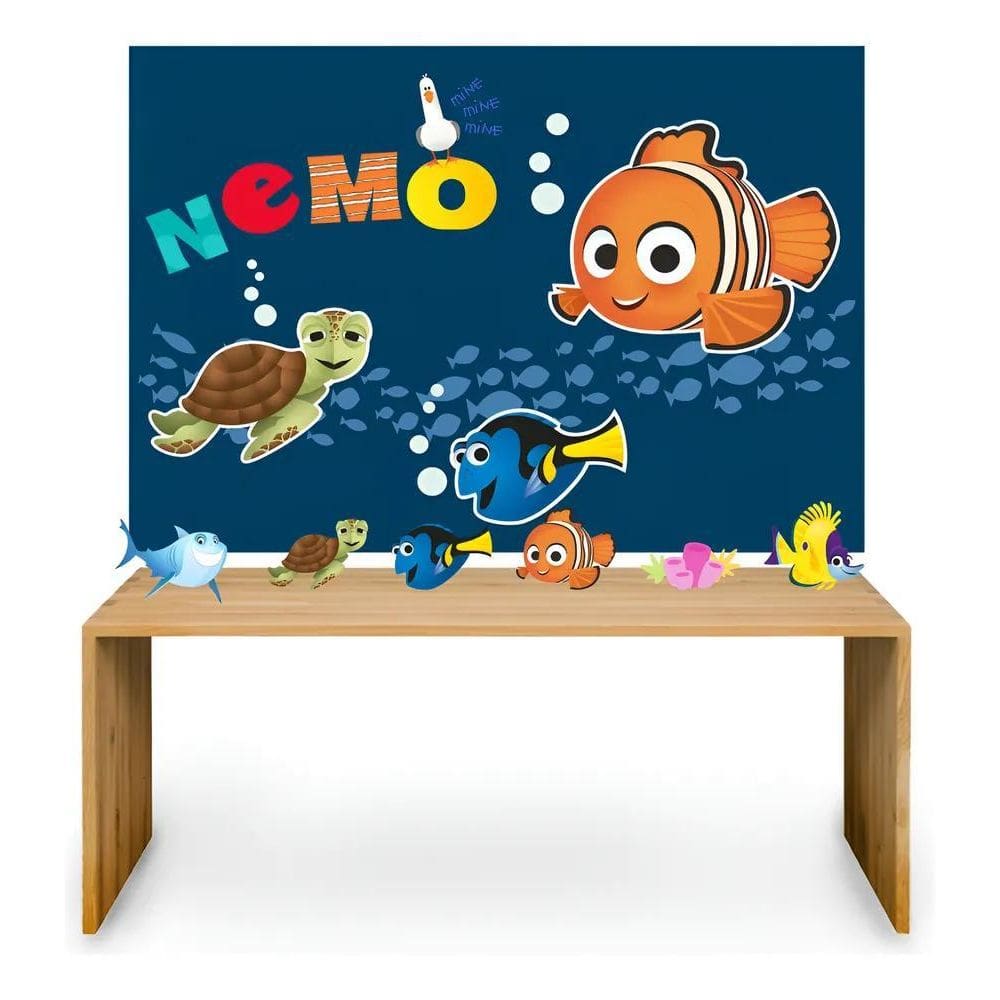 Kit Festa Aniversário Decoraçã Procurando Nemo